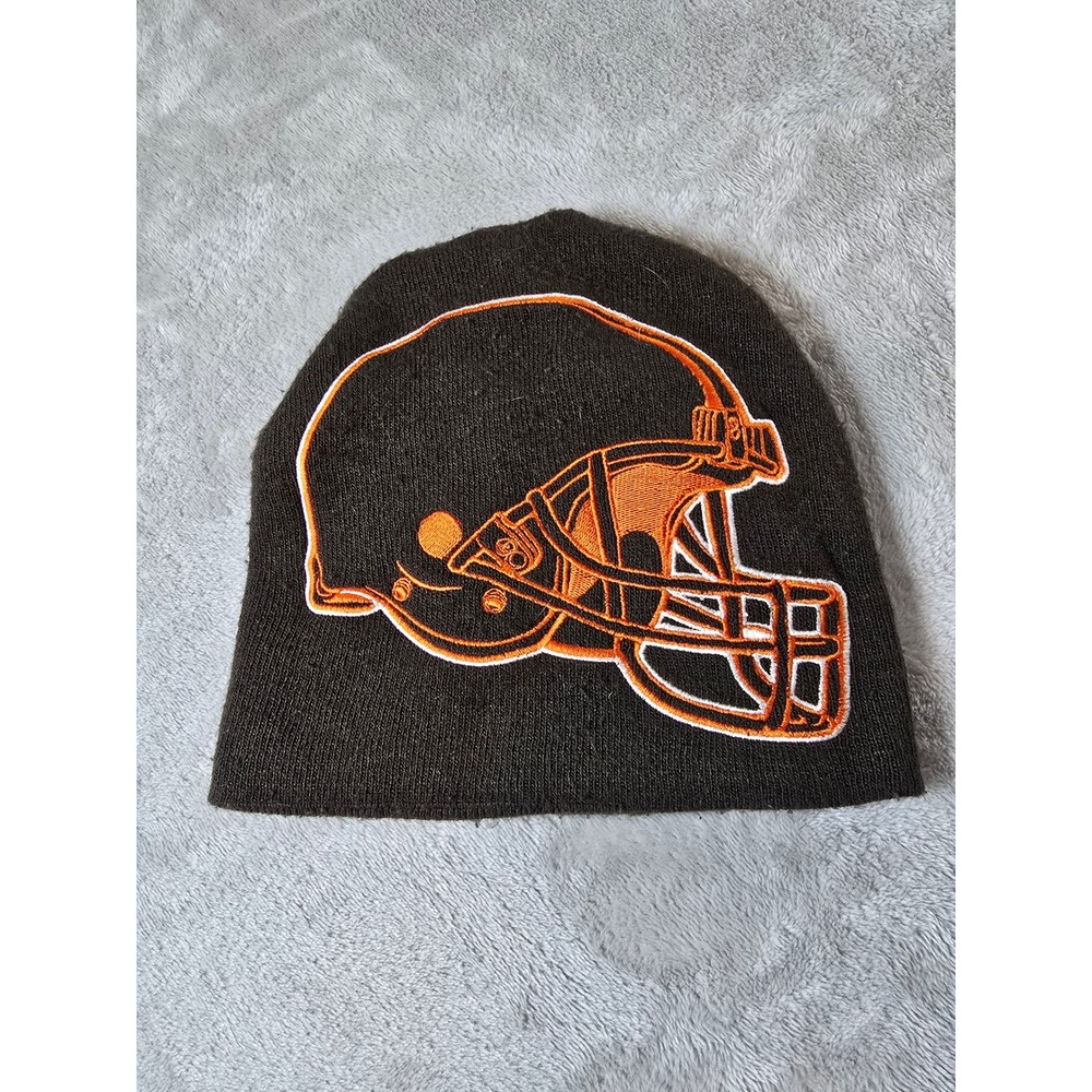 Cleveland Browns Knit Beanie‎ Hat Cap NFL Team Apparel